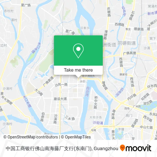 中国工商银行佛山南海藤厂支行(东南门) map
