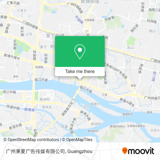 广州秉夏广告传媒有限公司 map