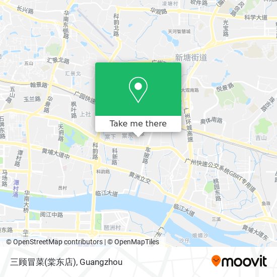 三顾冒菜(棠东店) map