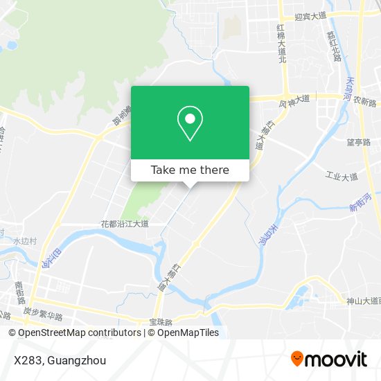 X283 map