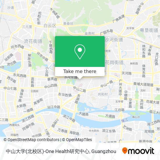 中山大学(北校区)-One Health研究中心 map