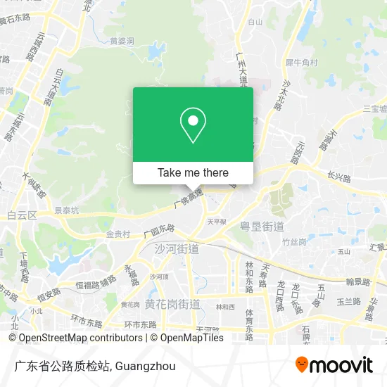 广东省公路质检站 map