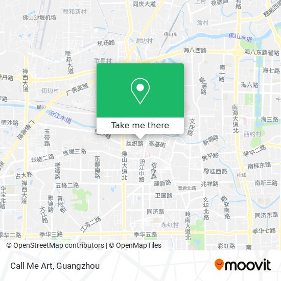 Call Me Art map