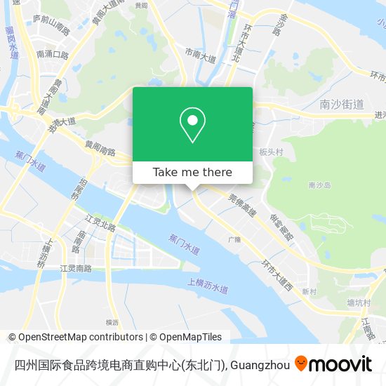 四州国际食品跨境电商直购中心(东北门) map