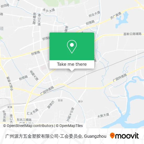 广州源方五金塑胶有限公司-工会委员会 map