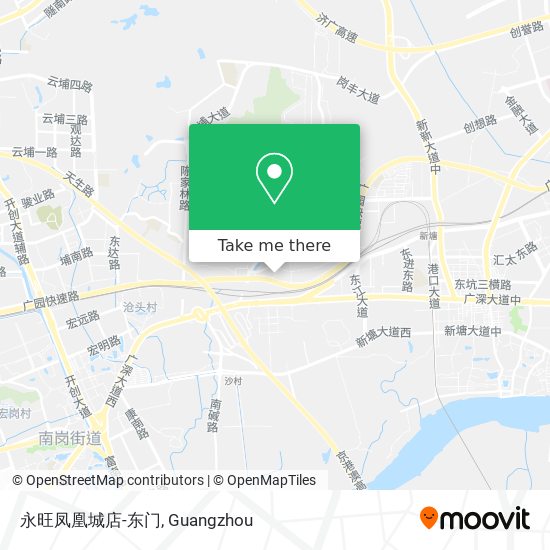 永旺凤凰城店-东门 map