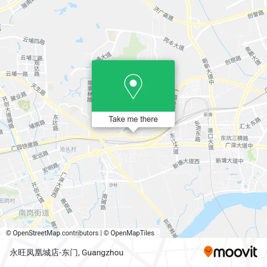 永旺凤凰城店-东门 map