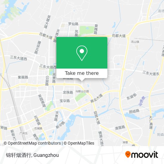 锦轩烟酒行 map