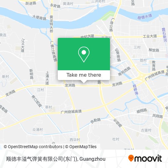 顺德丰溢气弹簧有限公司(东门) map