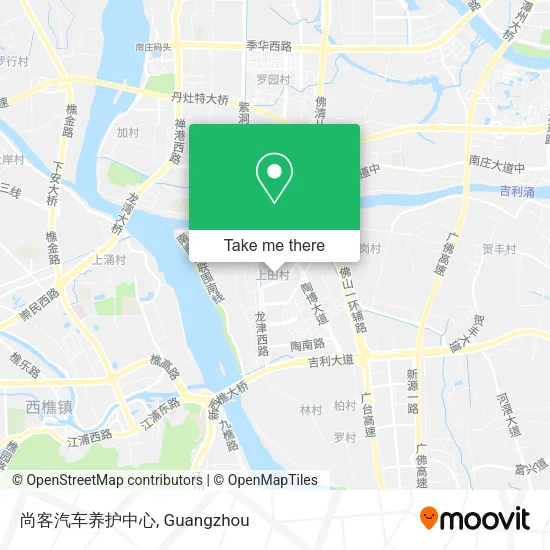 尚客汽车养护中心 map