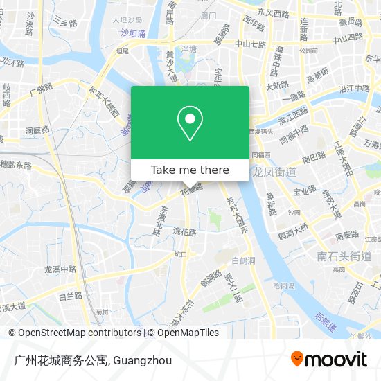 广州花城商务公寓 map