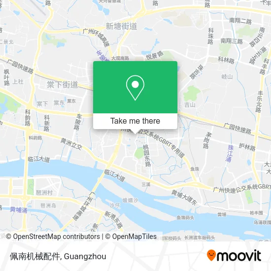 佩南机械配件 map