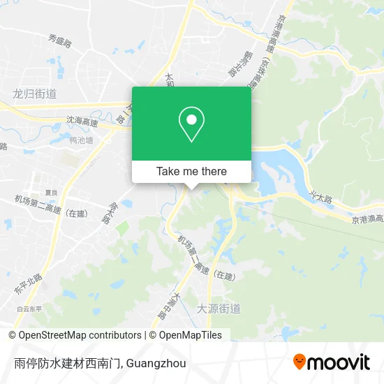 雨停防水建材西南门 map