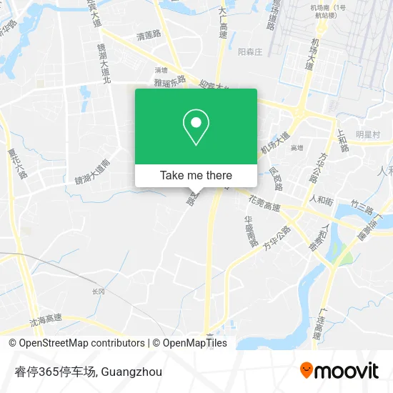 睿停365停车场 map