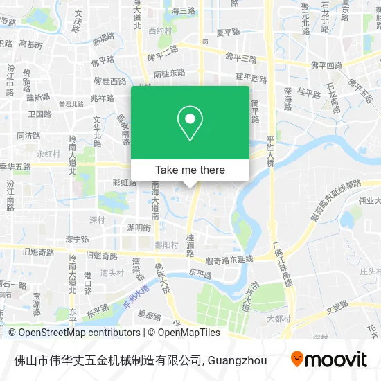 佛山市伟华丈五金机械制造有限公司 map