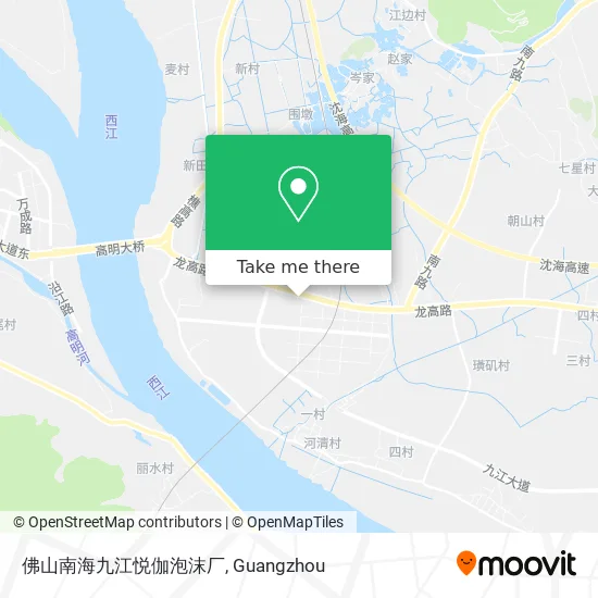佛山南海九江悦伽泡沫厂 map