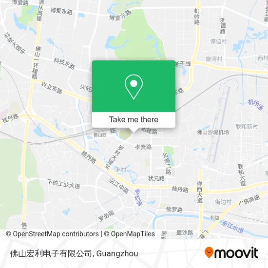 佛山宏利电子有限公司 map