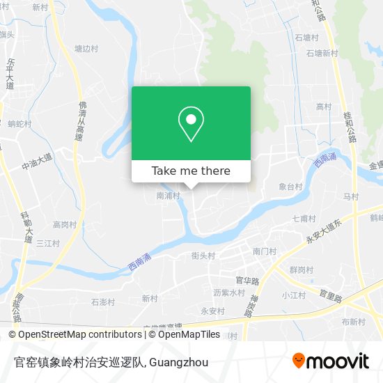 官窑镇象岭村治安巡逻队 map