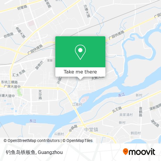 钓鱼岛铁板鱼 map