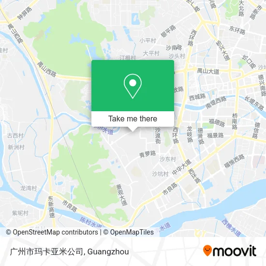 广州市玛卡亚米公司 map