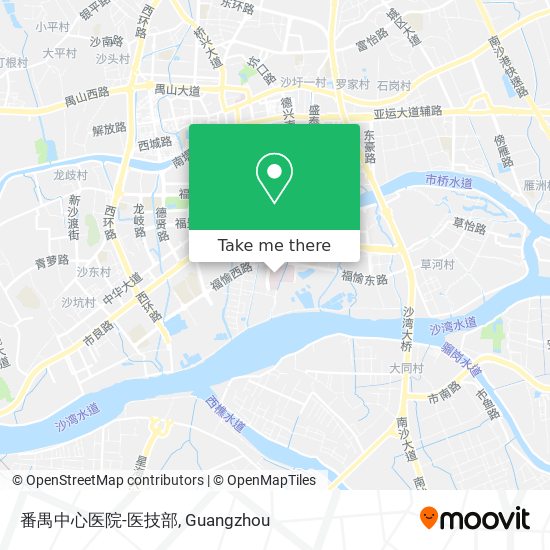 番禺中心医院-医技部 map
