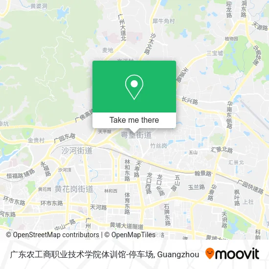 广东农工商职业技术学院体训馆-停车场 map