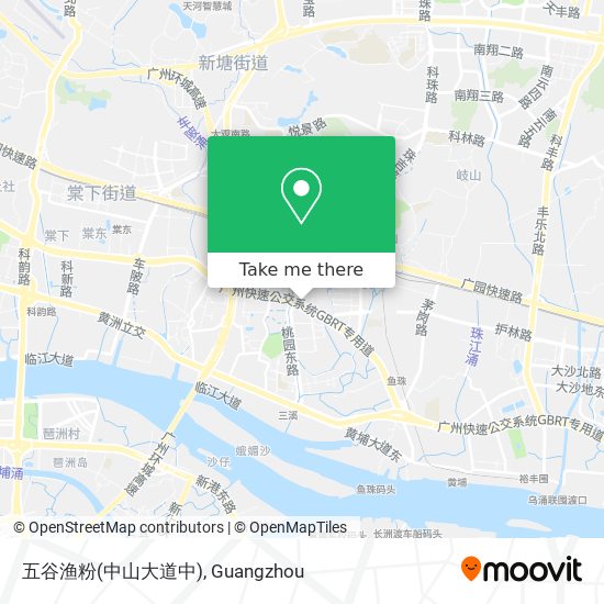 五谷渔粉(中山大道中) map