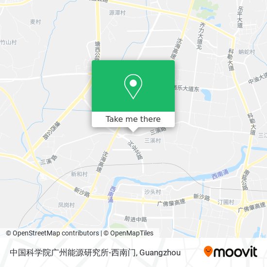 中国科学院广州能源研究所-西南门 map
