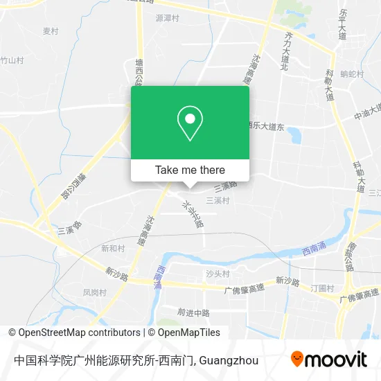 中国科学院广州能源研究所-西南门 map