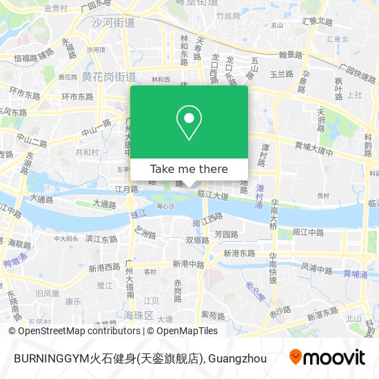 BURNINGGYM火石健身(天銮旗舰店) map