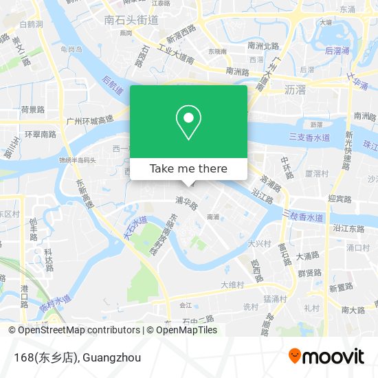 168(东乡店) map