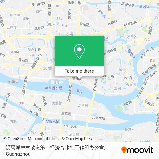 沥窖城中村改造第一经济合作社工作组办公室 map