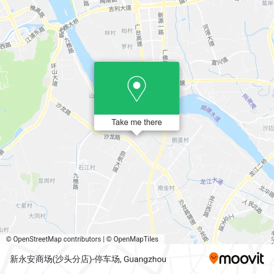新永安商场(沙头分店)-停车场 map