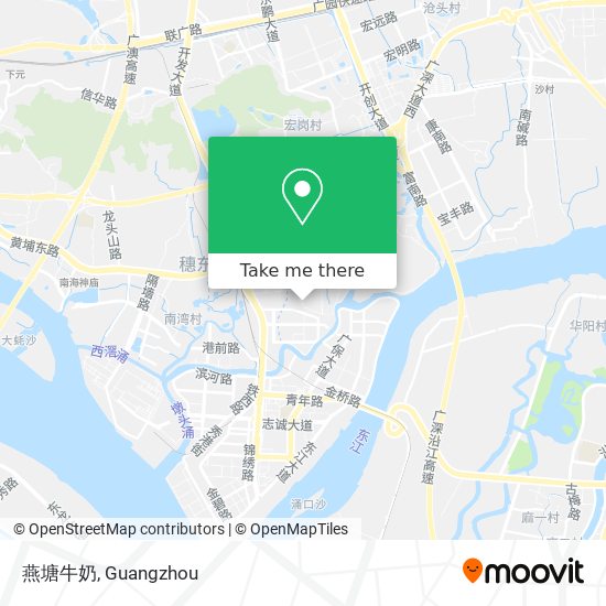 燕塘牛奶 map