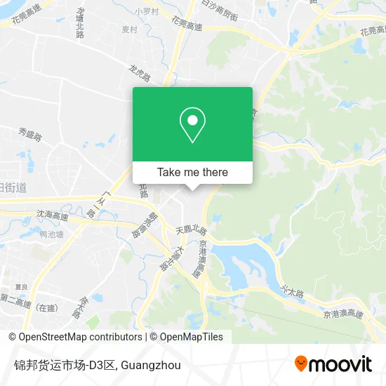 锦邦货运市场-D3区 map