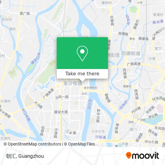朝汇 map