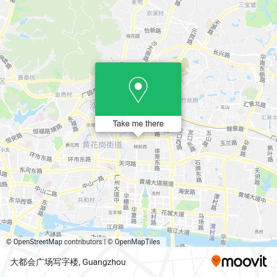 大都会广场写字楼 map