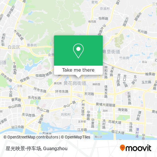 星光映景-停车场 map