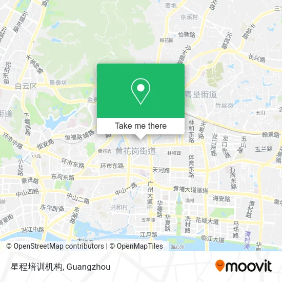 星程培训机构 map