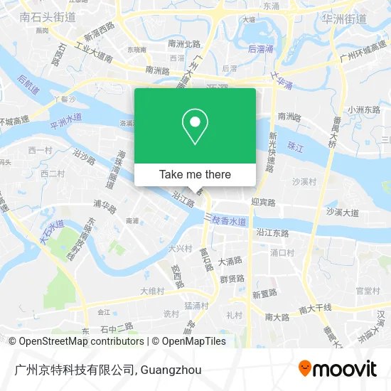 广州京特科技有限公司 map
