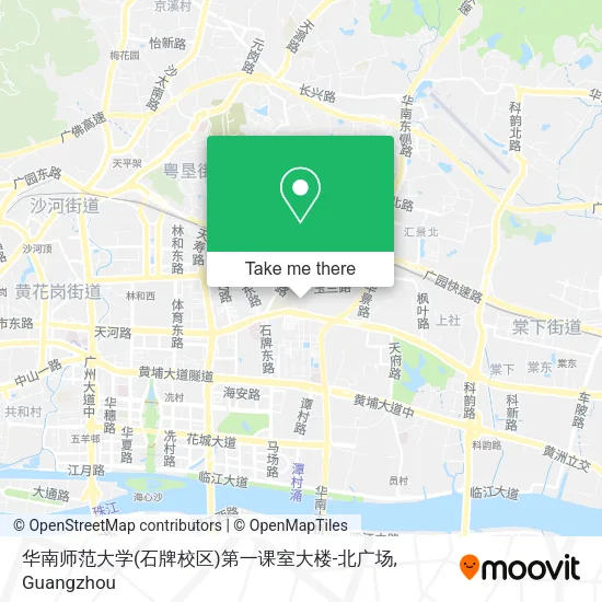 华南师范大学(石牌校区)第一课室大楼-北广场 map