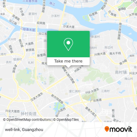 well-link map