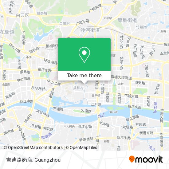 吉迪路奶店 map