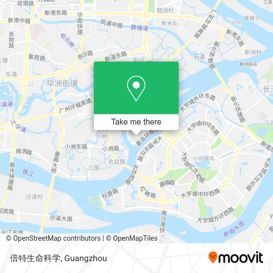 倍特生命科学 map