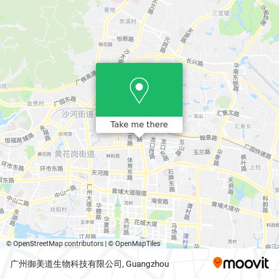 广州御美道生物科技有限公司 map
