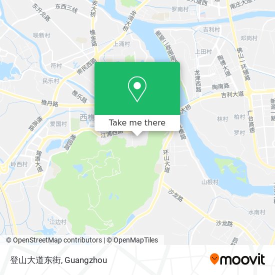 登山大道东街 map