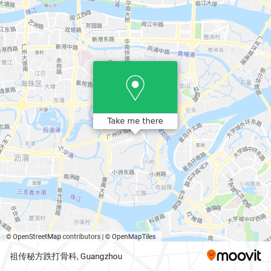 祖传秘方跌打骨科 map