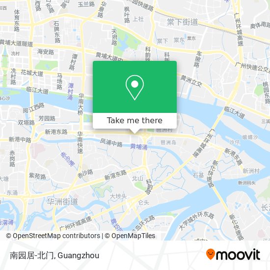 南园居-北门 map