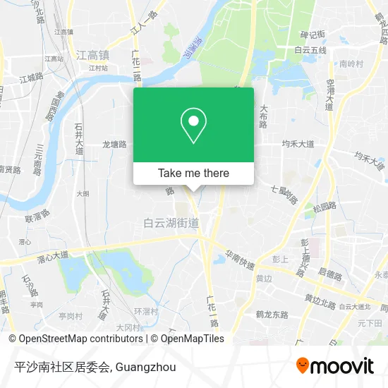 平沙南社区居委会 map