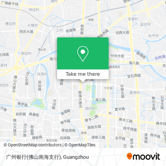 广州银行(佛山南海支行) map